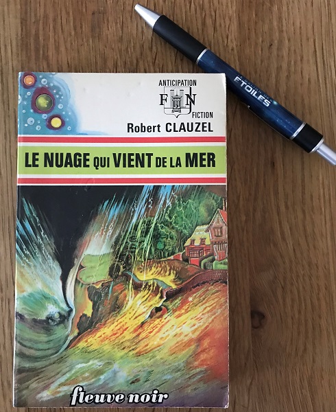 Le nuage qui vient de la mer @ 1974 Fleuve Noir | Illustration de couverture @ René Brantonne | Photo @ Koyolite Tseila, édition privée