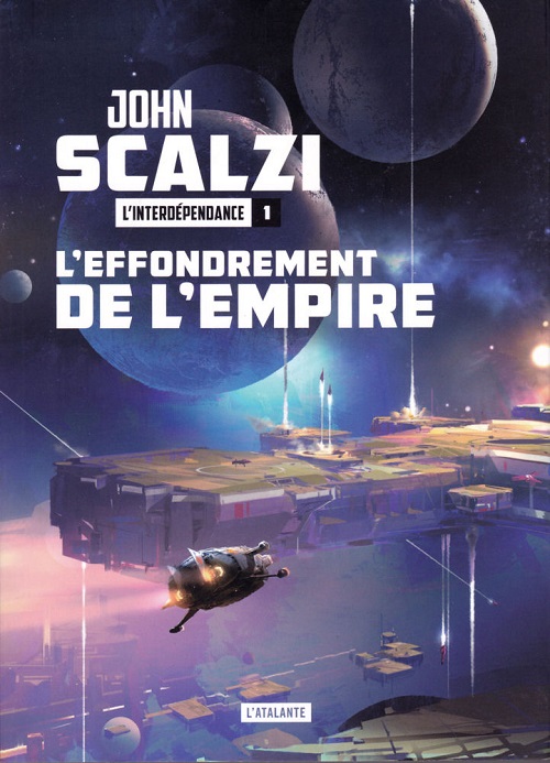 L'Effondrement de l'Empire @ 2019 L'Atalante | Illustration de couverture @ Sparth