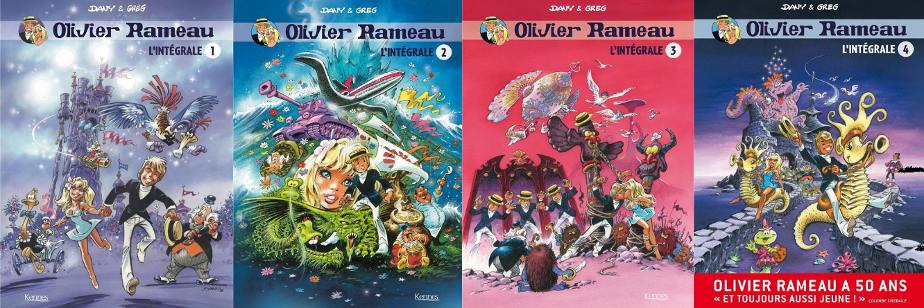 Olivier Rameau, intégrales @ éditions Kennes