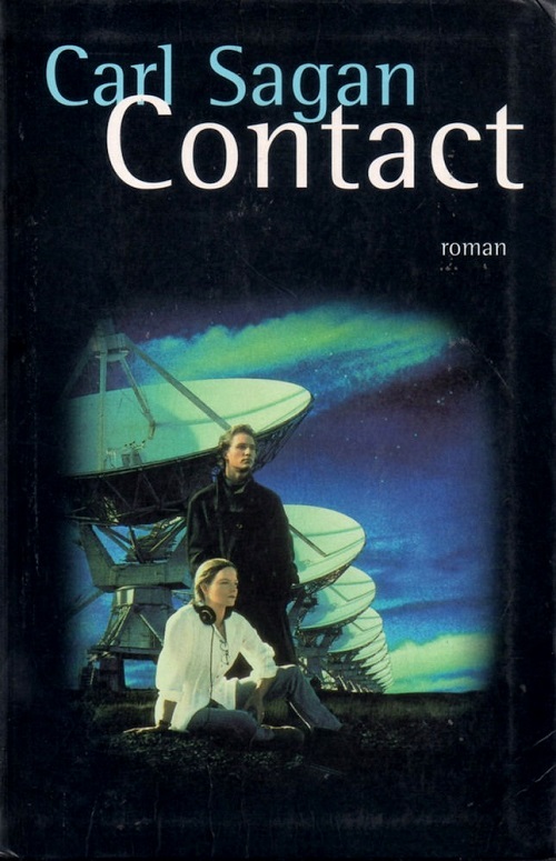 Contact, réédition @ 1997 France Loisirs | Illustration de couverture @ Didier Thimonier, d'après l'affiche du film Contact, réédition @ 1997 France Loisirs | Illustration de couverture @ Didier Thimonier, d'après l'affiche du film