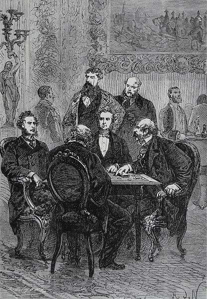 Le pari de Phileas Fogg | Par Alphonse de Neuville (1835-1885) and/or Léon Benett (1838-1917) — http://jv.gilead.org.il/rpaul/Le%20tour%20du%20monde%20en%2080% 20jours/, Domaine public, https://commons.wikimedia.org/w/index.php?curid=11154442 Le pari de Phileas Fogg | Par Alphonse de Neuville (1835-1885) and/or Léon Benett (1838-1917) — http://jv.gilead.org.il/rpaul/Le%20tour%20du%20monde%20en%2080% 20jours/, Domaine public, https://commons.wikimedia.org/w/index.php?curid=11154442