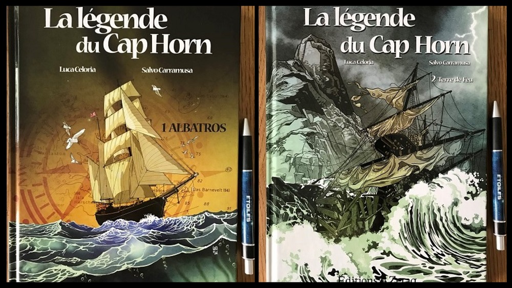 La Légende du Cap Horn, tomes 1 & 2 @ 2015-2016 éditions Zeraq | Photos @ Koyolite Tseila, éditions privées