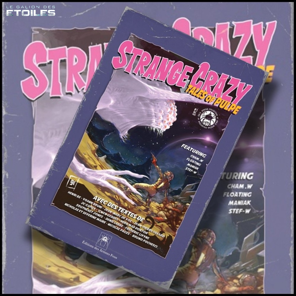 Strange Crazy Tales of Pulpe © 2021 Artistes Fous Associés | Illustration de couverture © Floating Fantask