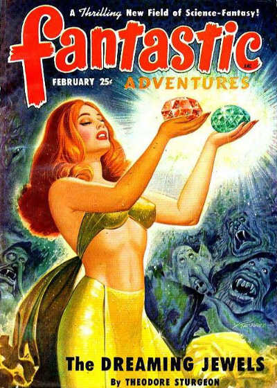 Couverture de Fantastic Adventures | Février 1950