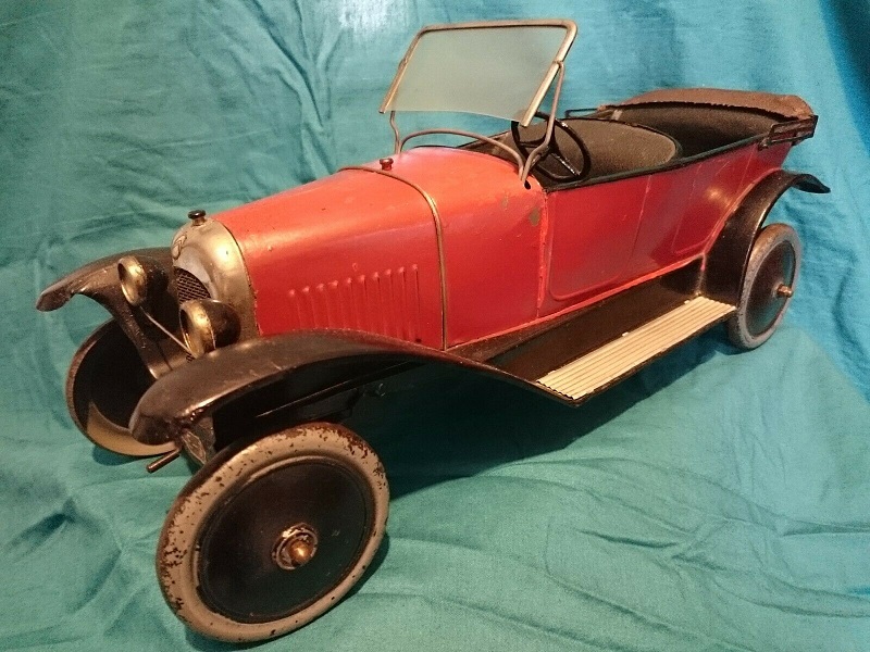 Boite construction Meccano - Voiture Cabriolet avec moteur a