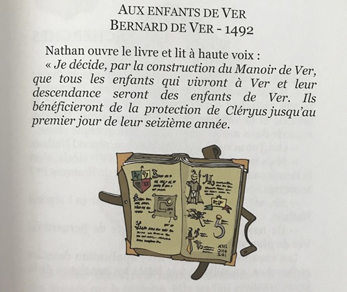 Les Aventuriers du Manoir de Ver, page 31 © Eline Nicolas, David Nicolas, éditions Voy'el
