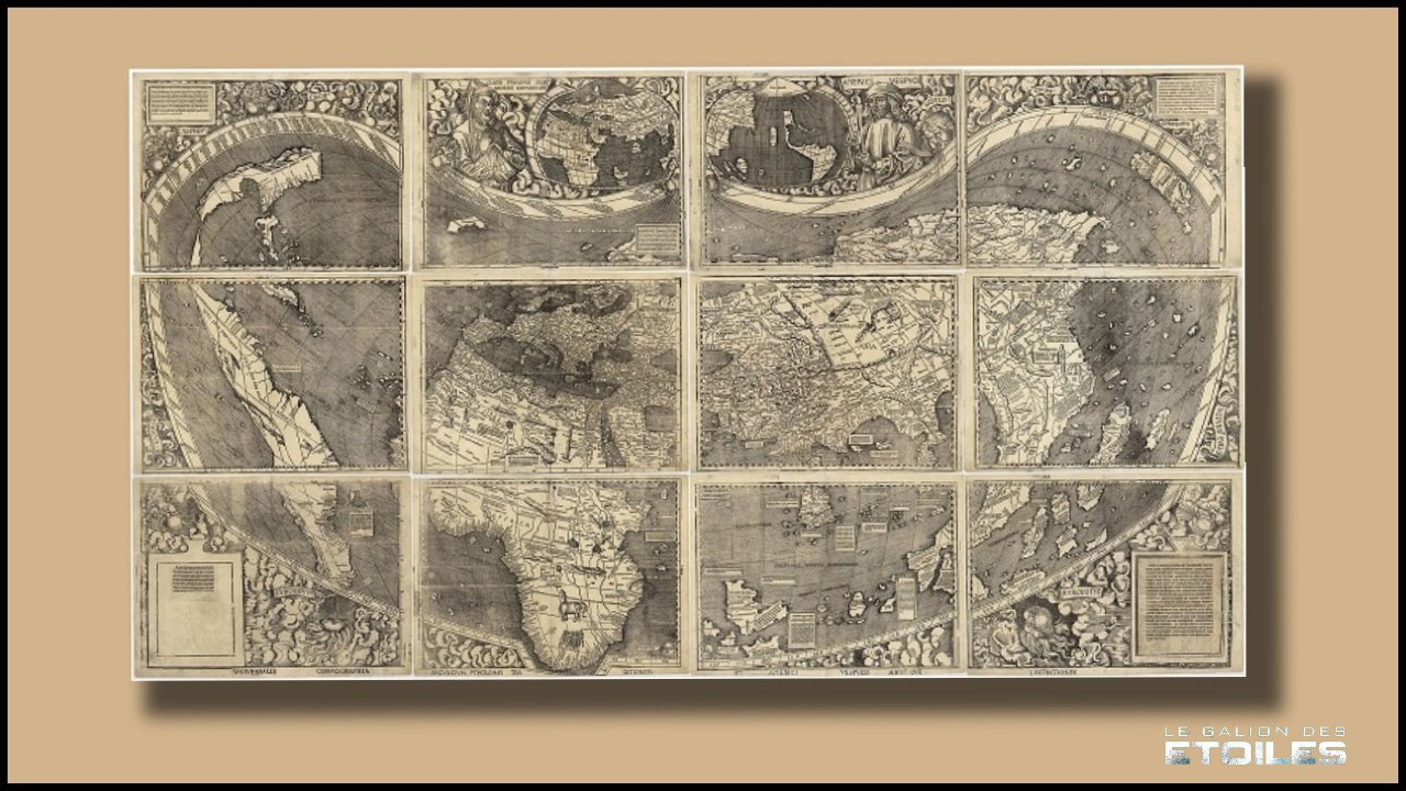 L'Universalis Cosmographia de Martin Waldseemüller publié à Saint-Dié-des-Vosges en 1507 | Par Martin Waldseemüller — https://www.loc.gov/resource/g3200.ct000725, Domaine public, https://commons.wikimedia.org/w/index.php?curid=5079907 L'Universalis Cosmographia de Martin Waldseemüller publié à Saint-Dié-des-Vosges en 1507 | Par Martin Waldseemüller — https://www.loc.gov/resource/g3200.ct000725, Domaine public, https://commons.wikimedia.org/w/index.php?curid=5079907