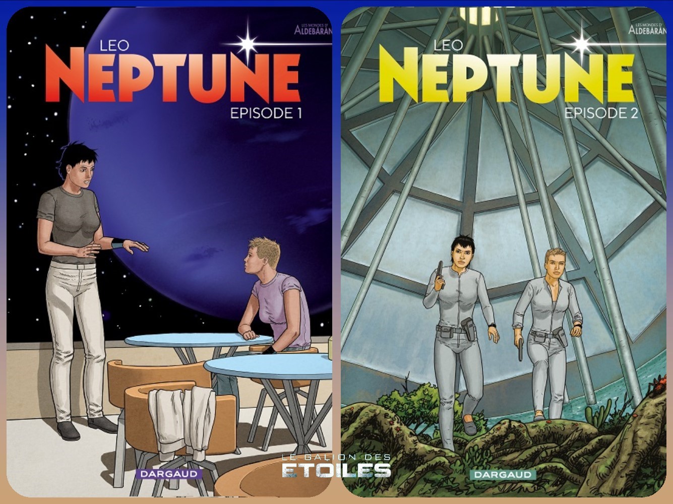 Neptune, épisodes 1 et 2 @ 2022 Dargaud | Illustrations de couverture @ Leo