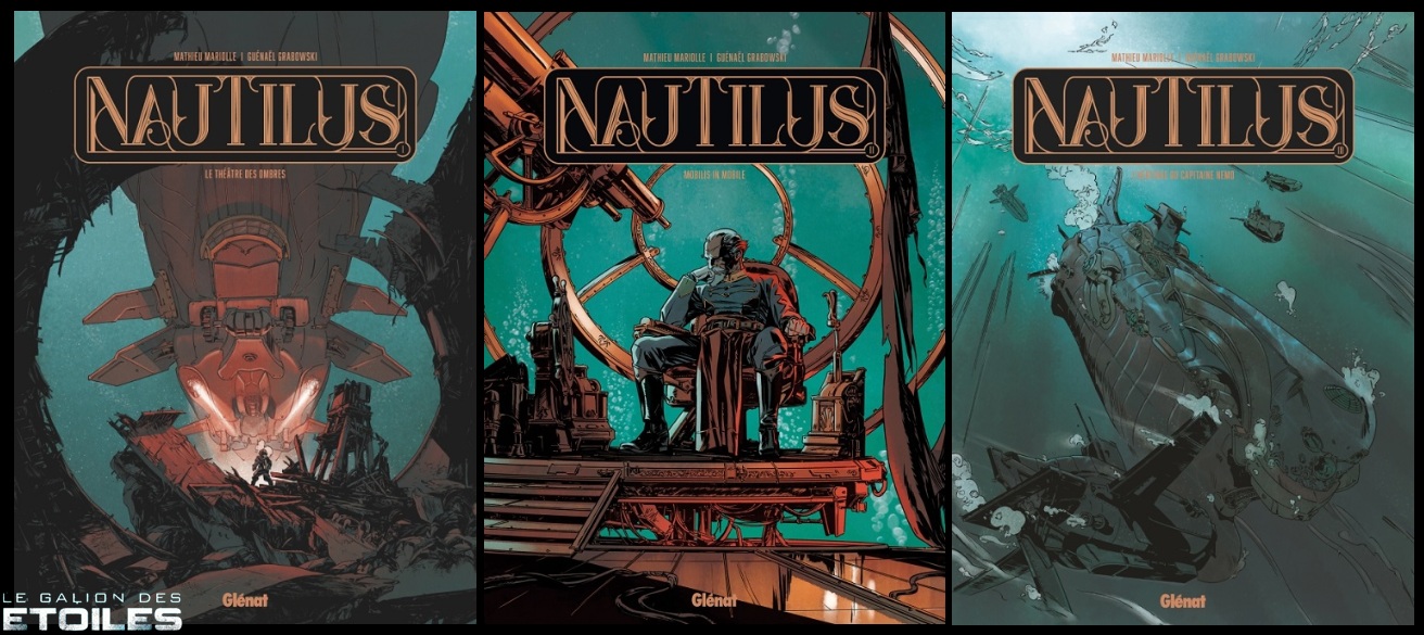 Nautilus © 2021-2023 Editions Glénat © Mathieu Mariolle, Guénaël Grabowski | Montage © Le Galion des Etoiles