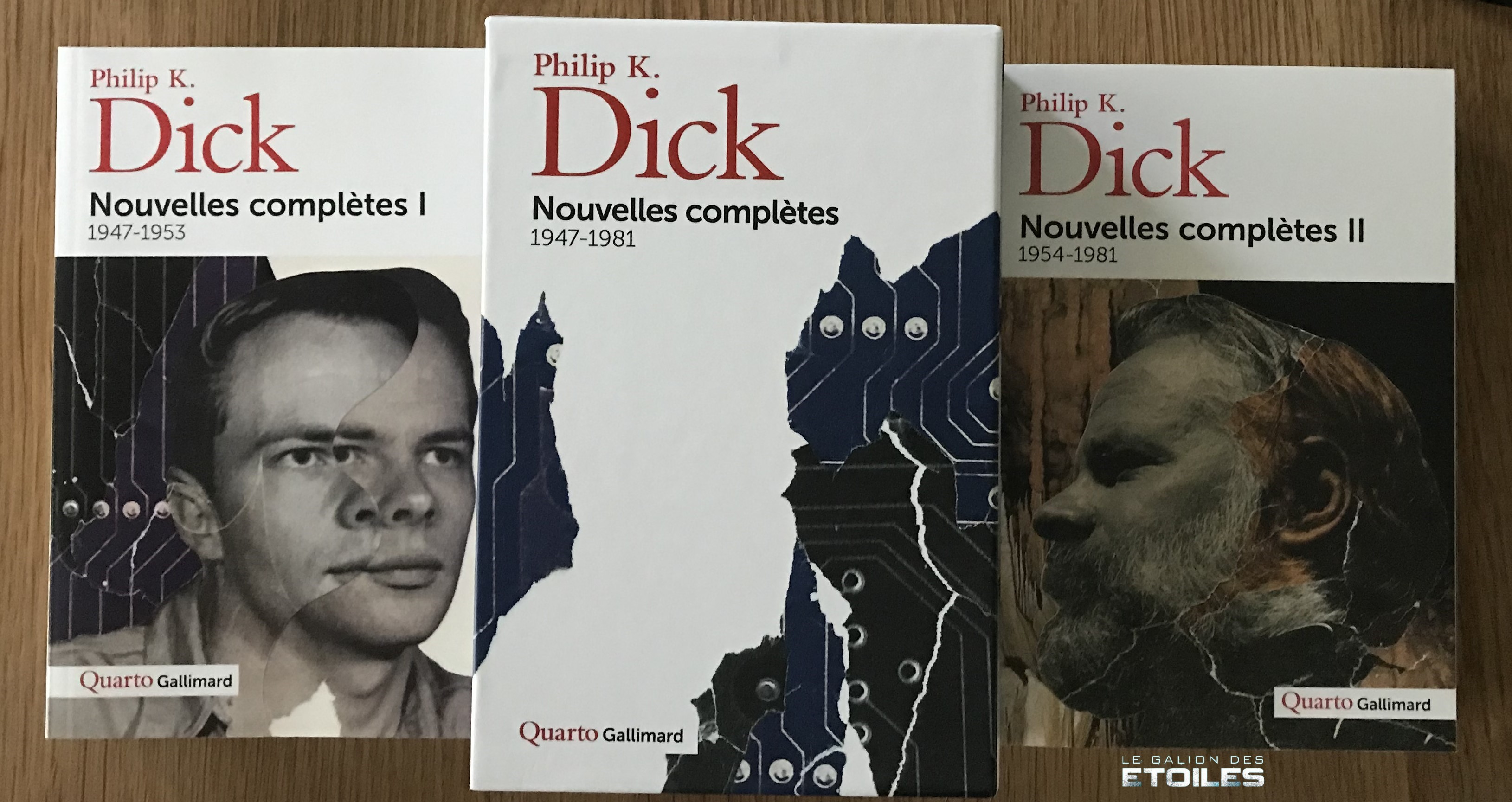 Coffret intégrales Philip K. Dick @ 2020 Gallimard | Photo @ Koyolite Tseila, éditions privée