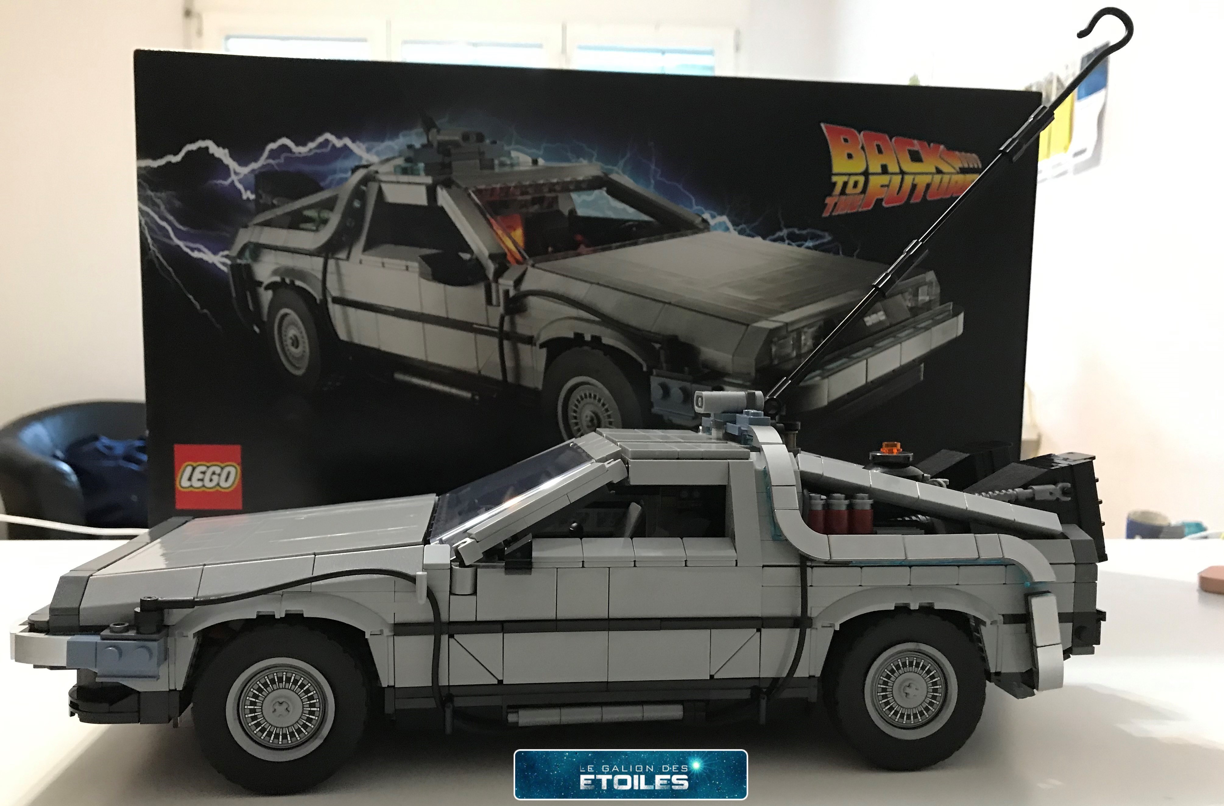 Copyright @ 2023 Koyolite Tseila, DeLorean DMC-12 LEGO 10300, collection privée