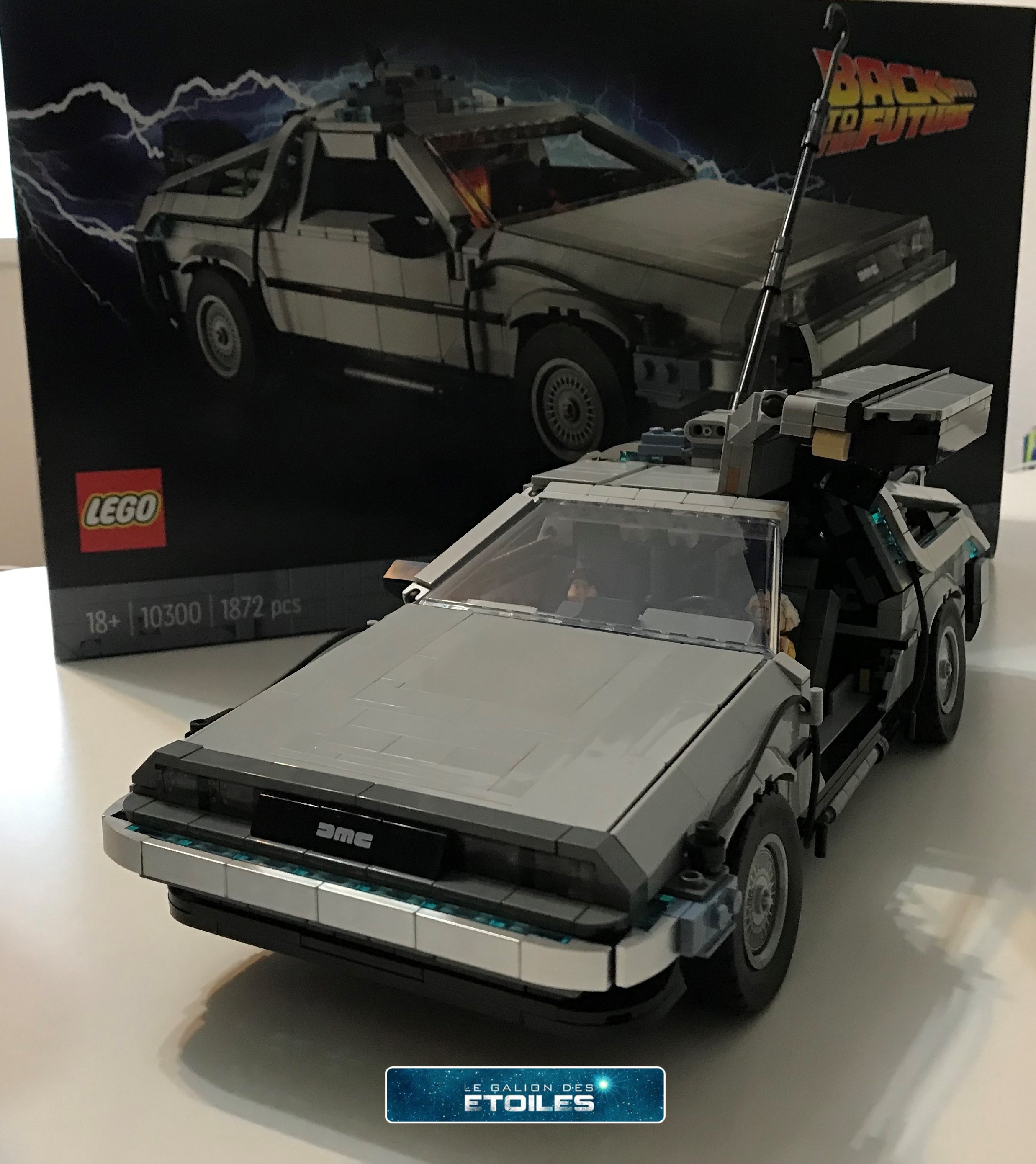 Copyright @ 2023 Koyolite Tseila, DeLorean DMC-12 LEGO 10300, collection privée