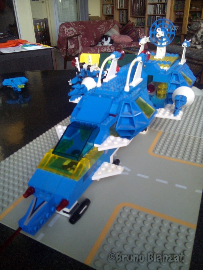 Copyright @ 2022 Bruno Blanzat | Cosmic Fleet Voyager LEGO 6985, photo collection privée