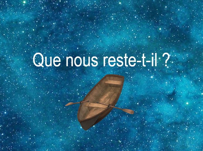 Copyright @ 2023 Le Galion des Etoiles | Que nous reste-t-il ?, une fable du futur de Robert Yessouroun Copyright @ 2023 Le Galion des Etoiles | Que nous reste-t-il ?, une fable du futur de Robert Yessouroun