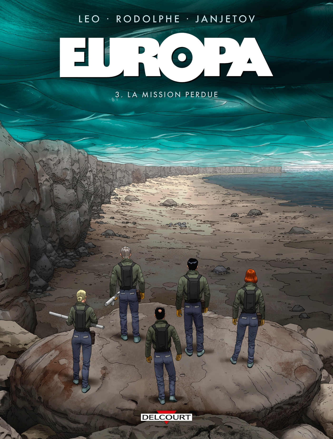 Europa T3 : La mission perdue © 2025 Editions Delcourt