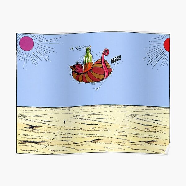 Le bateau ivrogne | Dessin @ Fred, série BD Philémon, L’Âne en atoll, 1977 Le bateau ivrogne | Dessin @ Fred, série BD Philémon, L’Âne en atoll, 1977