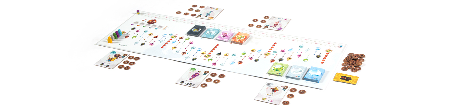 Tokaido @ 2012 Funforge | Illustration @ Funforge