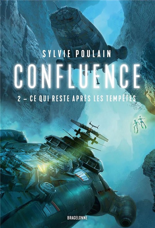 Confluence T2 @ 2023 Bragelonne | Illustration de couverture @ Pierre Santamaria | 🛒 Et VLAN, sur la pile à lire !