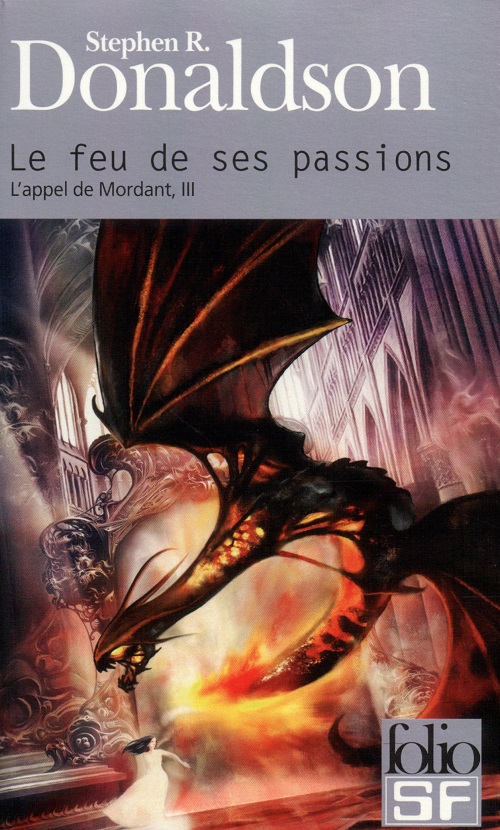 Le Feu de ses passions, réédition @ 2005 Folio SF | Illustration de couverture @ Philippe Gady