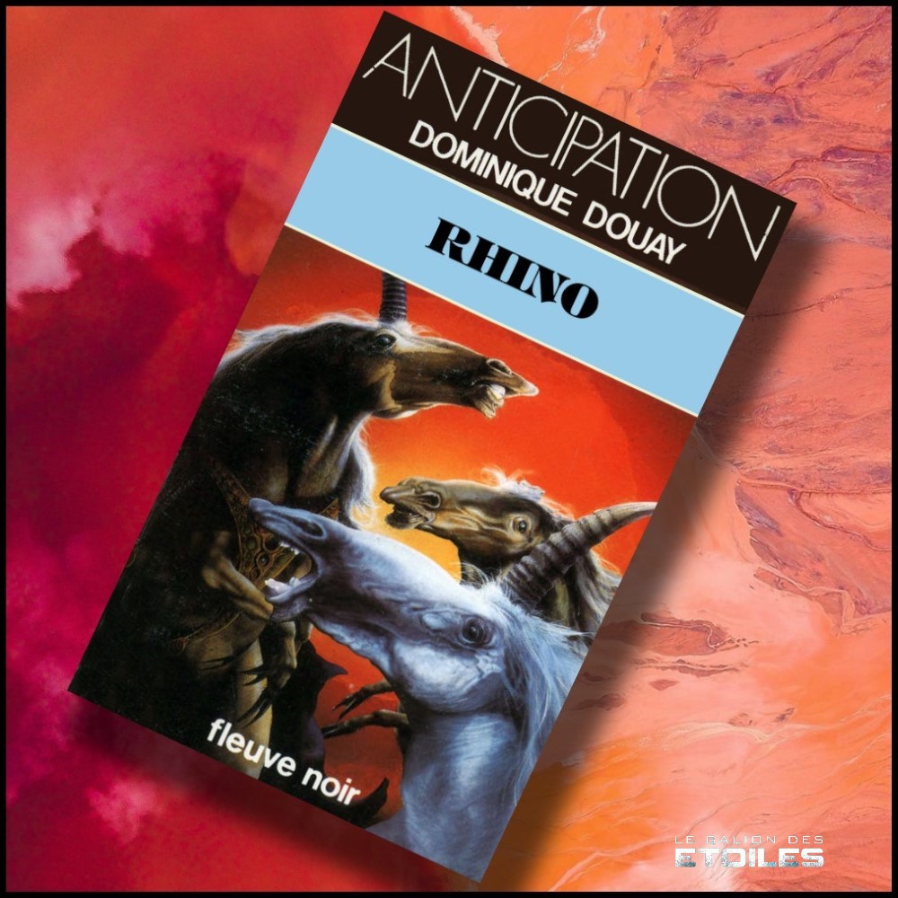 Rhino @ 1985 Fleuve Noir | Illustration de couverture @ Jim Burns