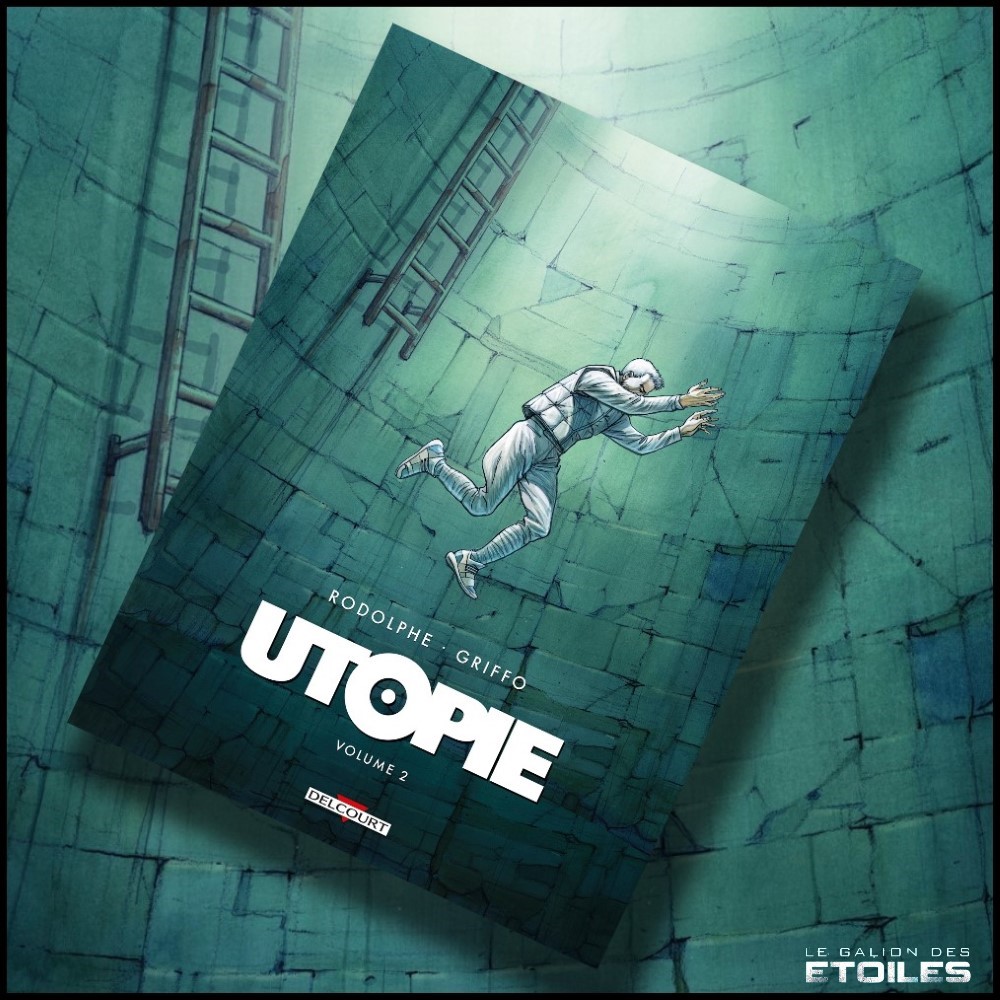 Utopie T2 @ 2024 Delcourt | Illustration de couverture @ Griffo