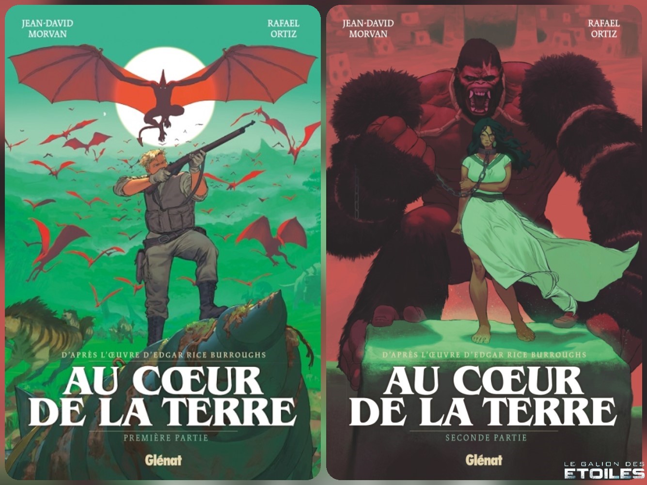 Au coeur de la Terre @ 2024 Glénat