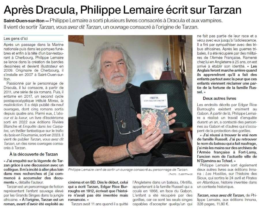 Scan de la coupure de Presse @ 2024 Philippe Lemaire