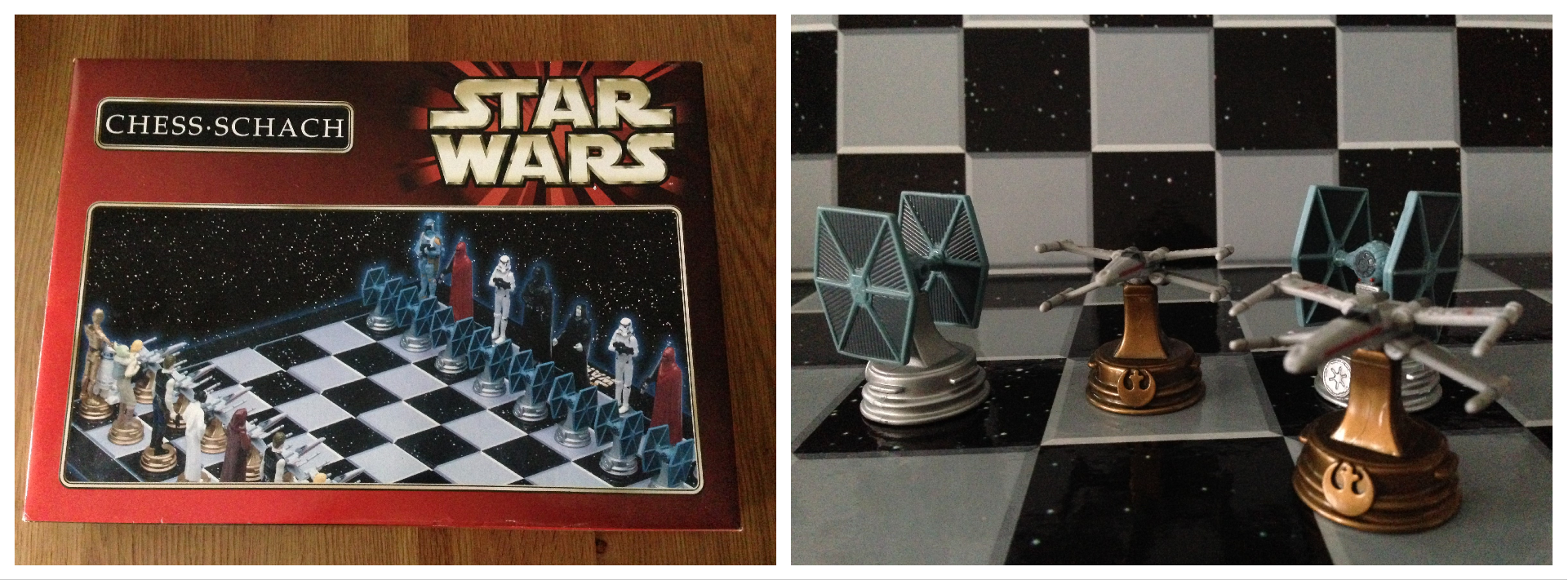 Copyright @ 2015 Koyolite Tseila | Jeu d'échecs Star Wars, collection privée