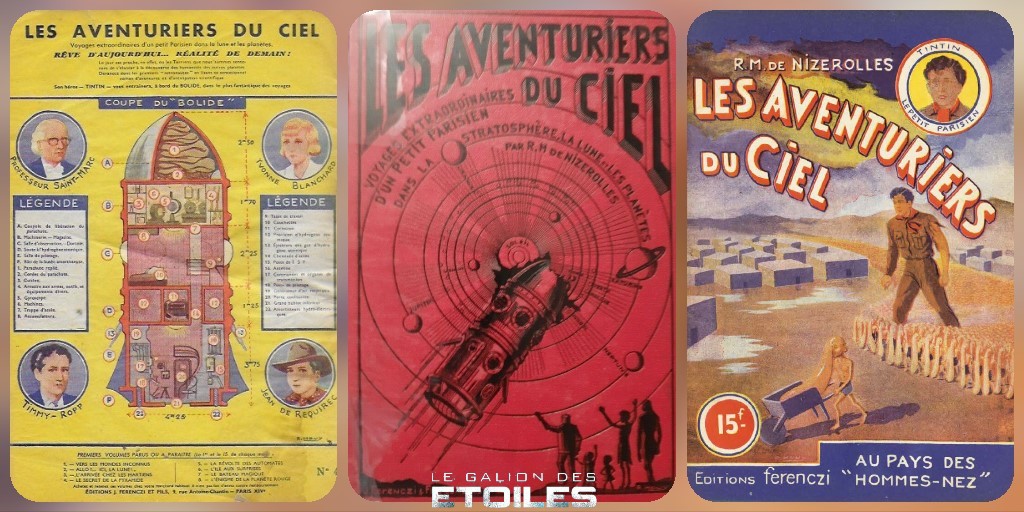Les Aventuriers du ciel @ éditions J. Ferenczi & Fils, première parution : 1935 | Illustrateurs : anonymes Les Aventuriers du ciel @ éditions J. Ferenczi & Fils, première parution : 1935 | Illustrateurs : anonymes