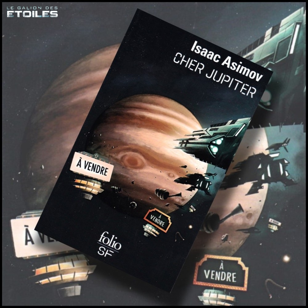 Cher Jupiter, réédition @ 2016 Folio SF | Illustration de couverture @ Karim Friha