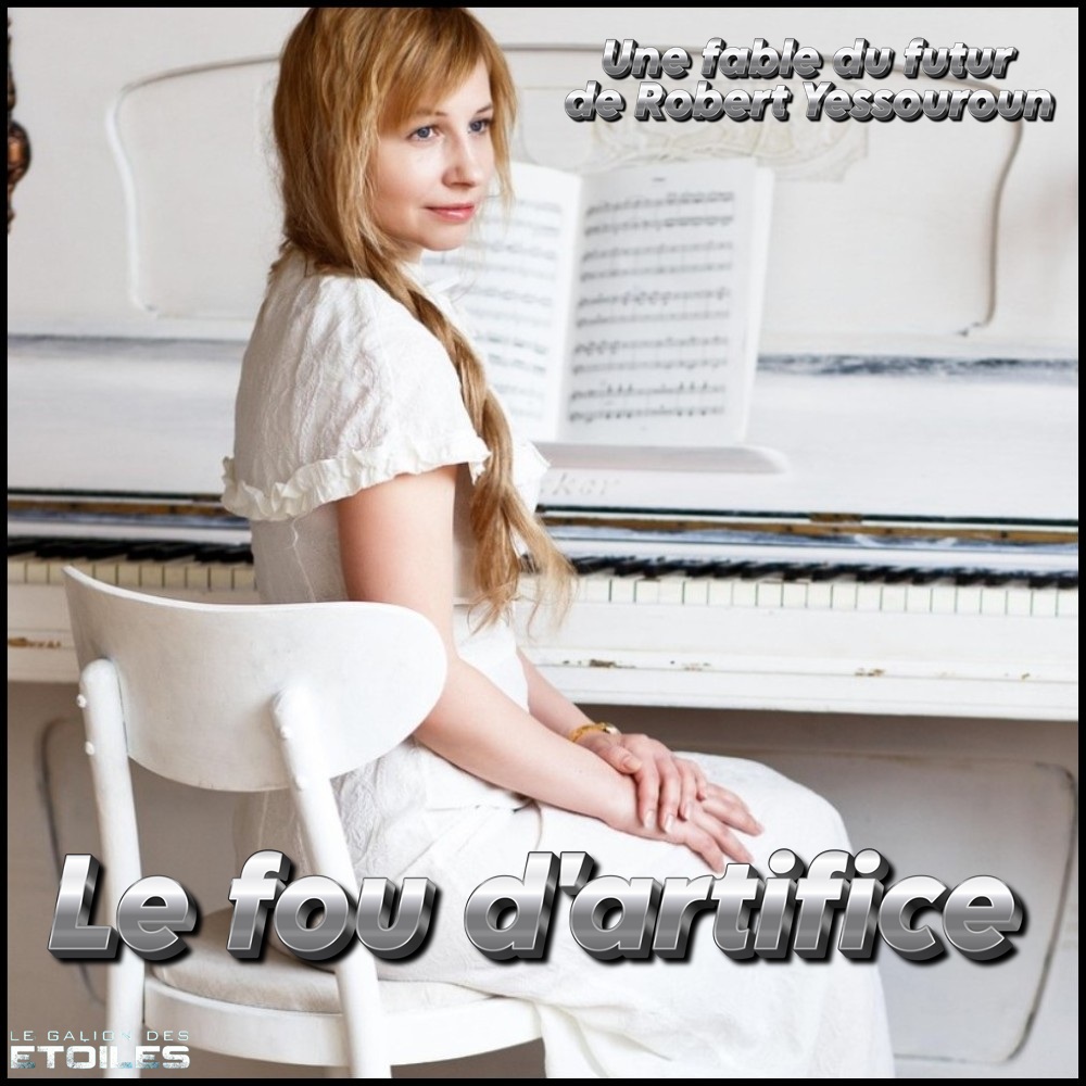 Photo © Vika Glitter, libre d'utilisation, https://pixabay.com/fr/photos/piano-pianiste-blanc-jeune-femme-2968660/ | Montage © Le Galion des Etoiles