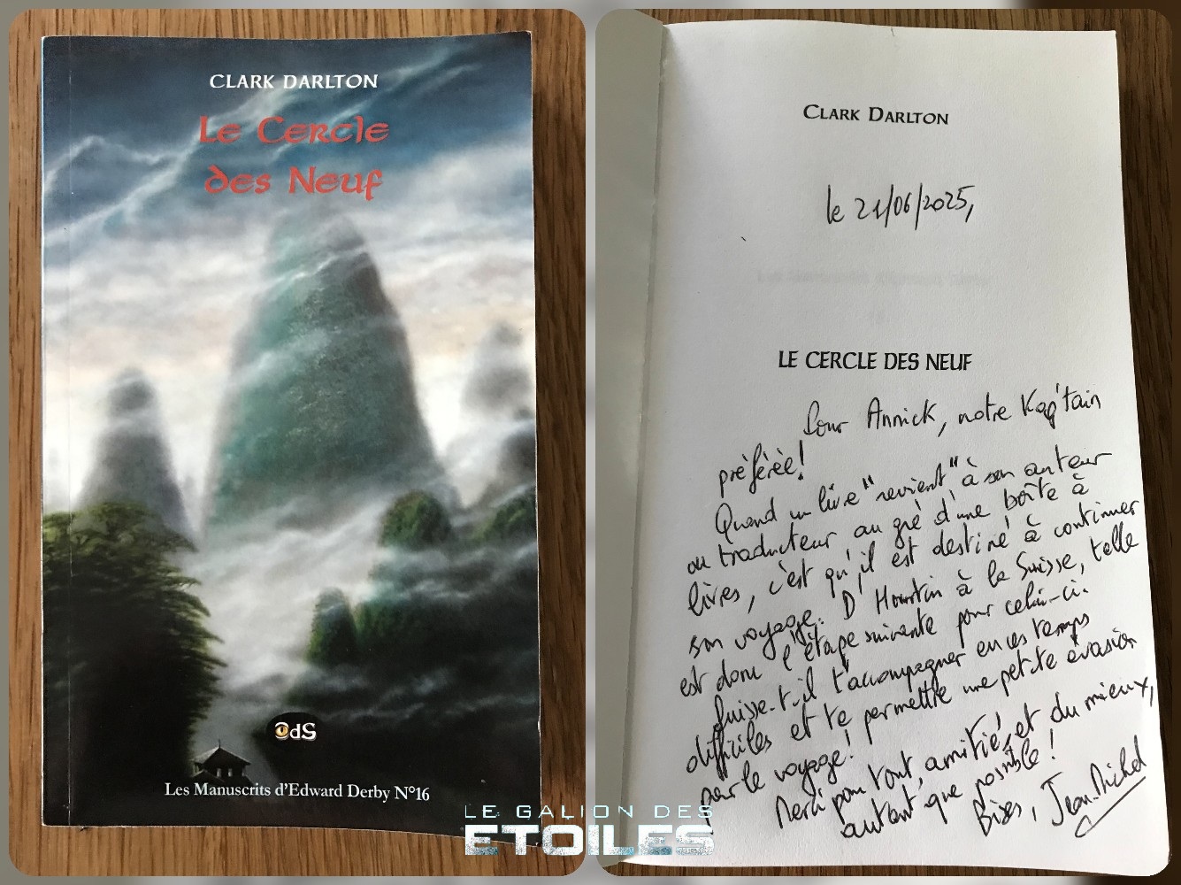 Le cercle des Neuf © 2016 Editions de l'Oeil du Sphinx | Illustration de couverture © Jean-Pierre Normand | Photos © Koyolite Tseila, édition privée