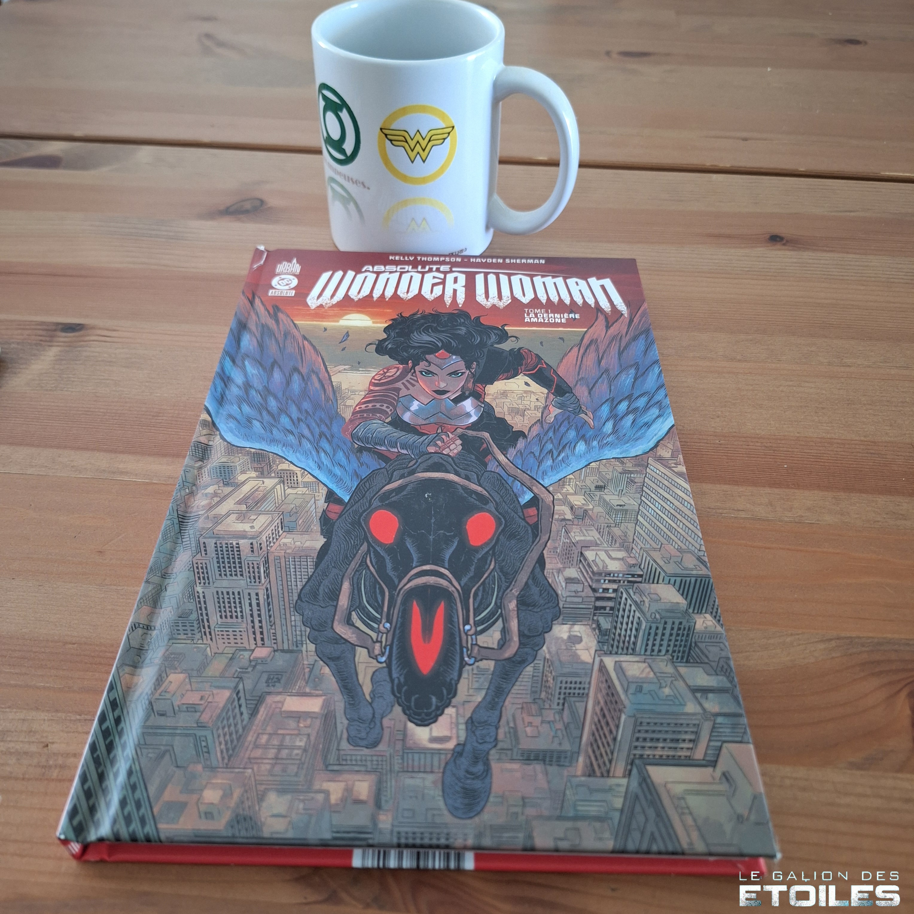 Absolute Wonder Woman T1 © 2025 Urban Comics | Illustration de couverture © Hayden Sherman | Photo © Djackdah Riker