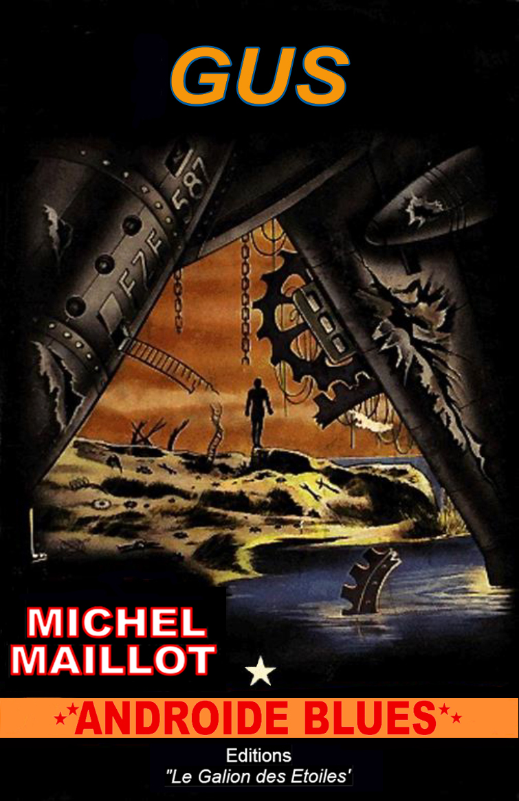 Illustration © 1959 René Brantonne pour "Terminus 1" Fleuve Noir Anticipation n°130, retravaillée avec mon Adobe Photoshop Elements pour donner "Gus"