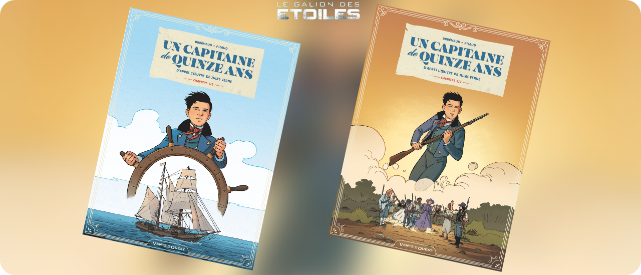 Un capitaine de quinze ans © 2022 Editions Glénat