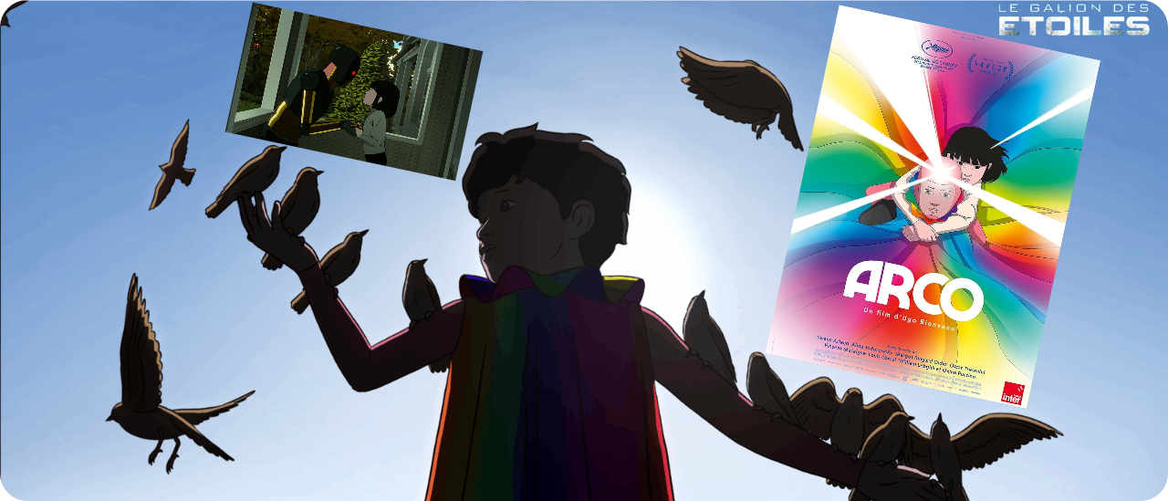 Arco | Photos et affiche du film © Film Diaphana Distribution, https://diaphana.fr/film/arco | Montage © Le Galion des Etoiles