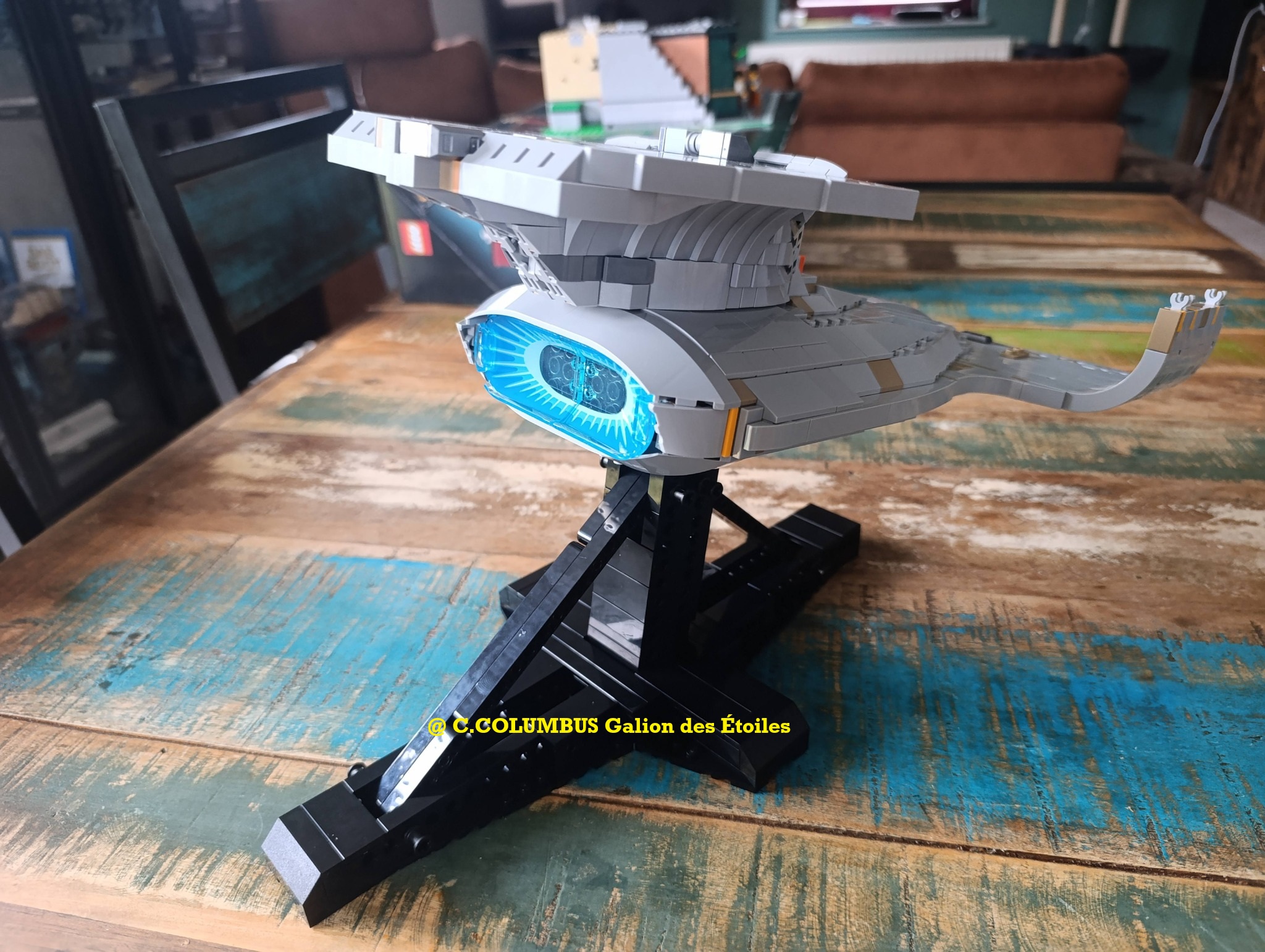 USS Enterprise NCC-1701-D | Photo © 2026 Christobal Columbus, collection privée