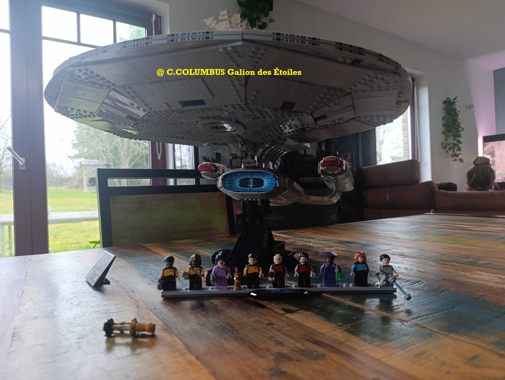 USS Enterprise NCC-1701-D | Photo © 2026 Christobal Columbus, collection privée