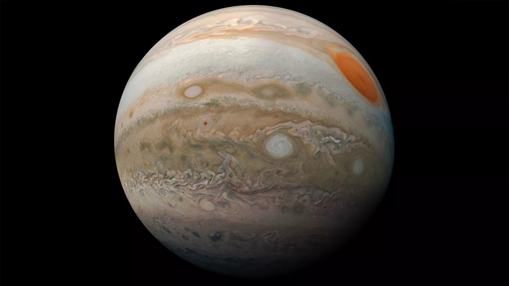 La planète Jupiter © Kevin M. Gill/NASA/JPL-Caltech/SwRI