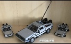 DeLorean DMC-12 | Les 4 voitures des films "Retour vers le Futur" | Welly
