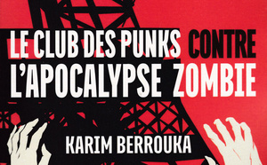 Le Club des punks contre l’apocalypse zombie © 2016 ActuSF | Illustration de couverture © Diego Tripodi