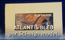 Albator | Atlantis bleu | Blue Arcadia en kit résine par Sci-high Models